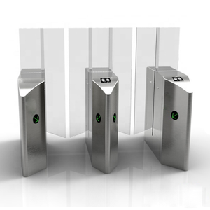 Melhor escolha alta segurança velocidade rápida automática Swing Barrier High Performance Turnstiles