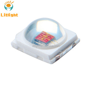 Epileds Epistar çip yüksek güç 1W 3030 smd led lens ile kırmızı 620nm 630nm 635nm mavi 450nm 460nm yeşil 520nm sarı 592nm 660nm - Product Image 1