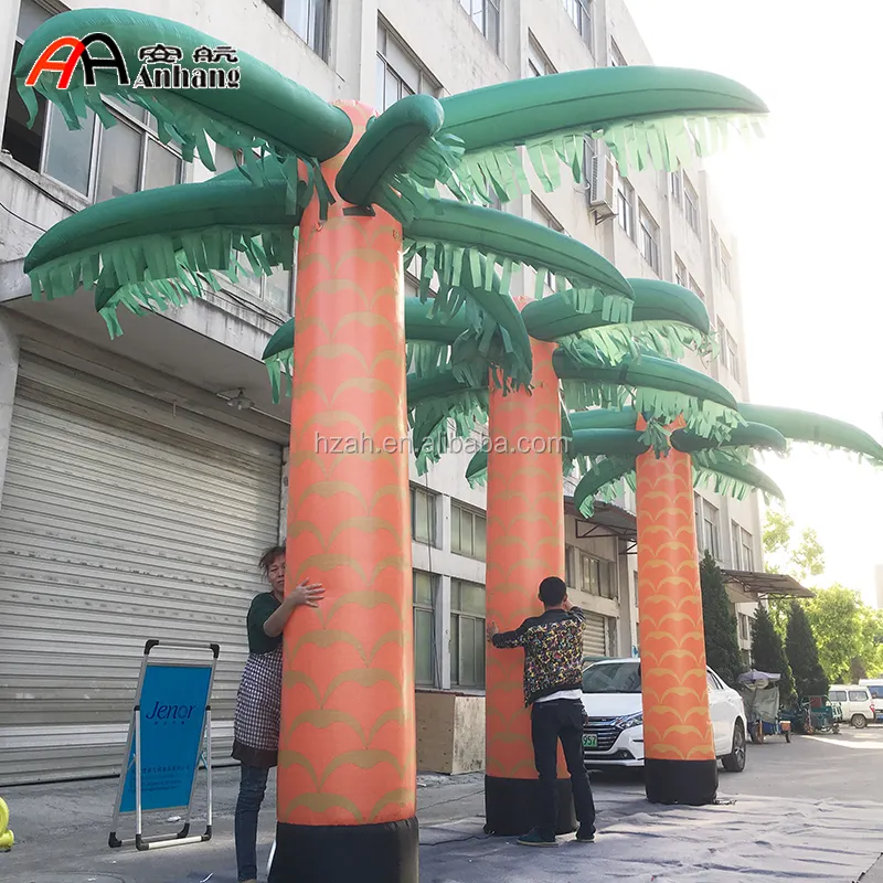 Albero di cocco gonfiabile gigante della palma per le decorazioni