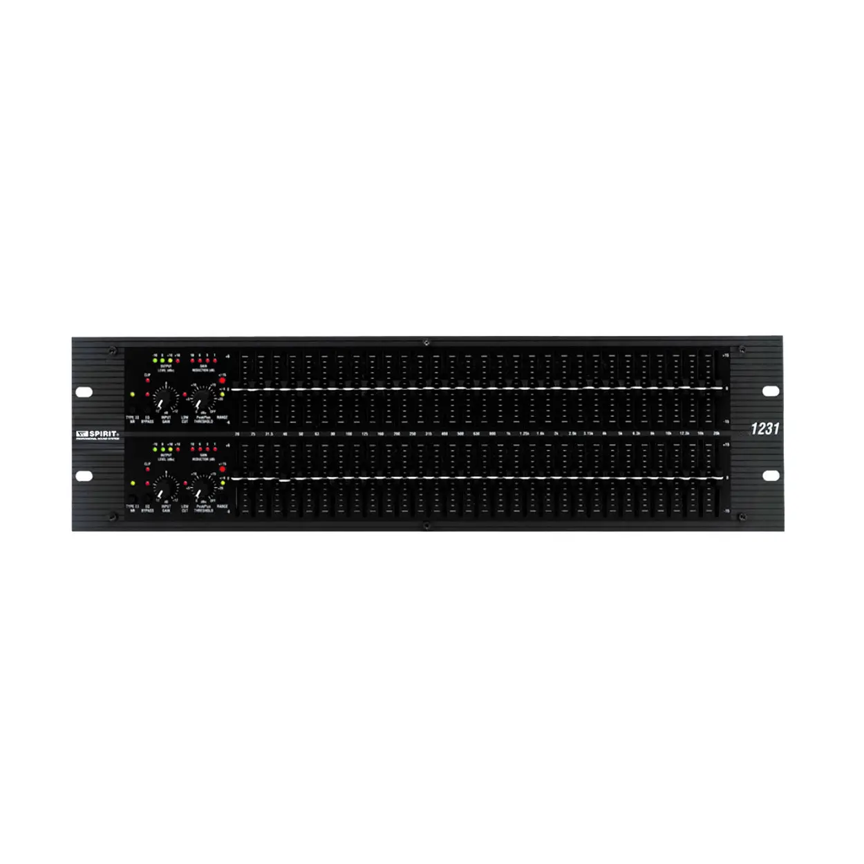 Hoge kwaliteit Dual 31-band pro audio Grafische professionele grafische equalizer