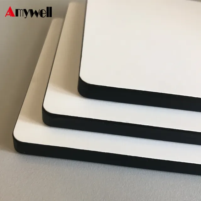 Amywell-láminas de formica compactas, a prueba de humedad, precio al por mayor, hpl