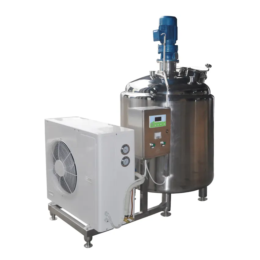 L And B Factory price milk cooling tank milk tank milk processing machine