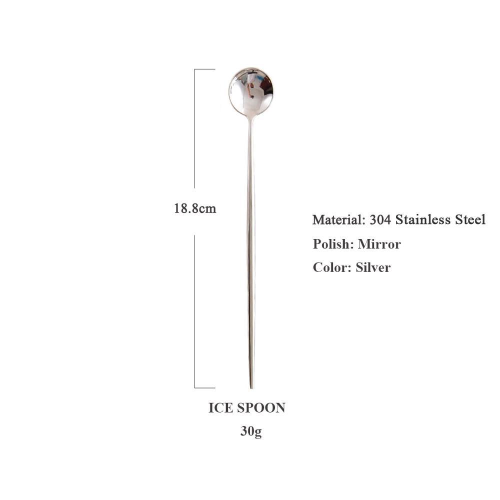 Cuillère à glace en argent