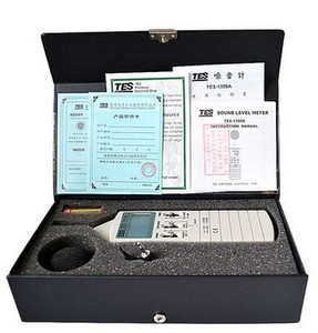 TES1350A 声级计仪表噪声测试仪 (35 〜 130 dB)，内置声级计, 0.1dB 分辨率噪声测试 - Product Image 6