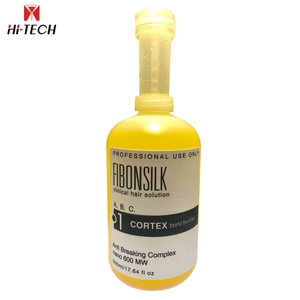 Professional FIBONSILK 500ml Clinical Resolved <strong>Solution</strong> Micellar Blue Lotion Hair Cleansing Serum for Dry Hair