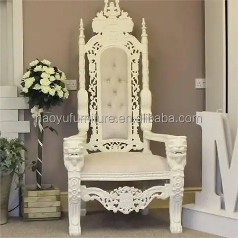 Cadeira do throne do rei do ouro da prata ou do ouro do novo produto