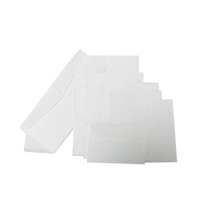 Phong bì thư mời <span class=keywords><strong>A8</strong></span>-5 1/2 "x 8 1/8"-Giấy da-tái chế Trắng-25/gói - Product Image 1