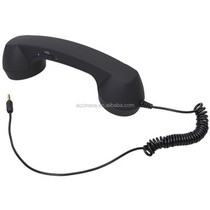 3.5mm Retro POP Cell Phone Headset Handset Handsets Telephone Receiver for iPhone Smart Mobile Phone and Tablets - Product Image 1