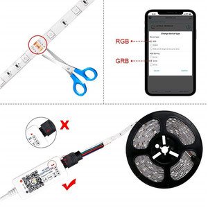 Беспроводной контроллер RGBW/RGB для светодиодных лент, контроллер для светодиодных лент с бесплатным приложением для Android и iOS - Product Image 6