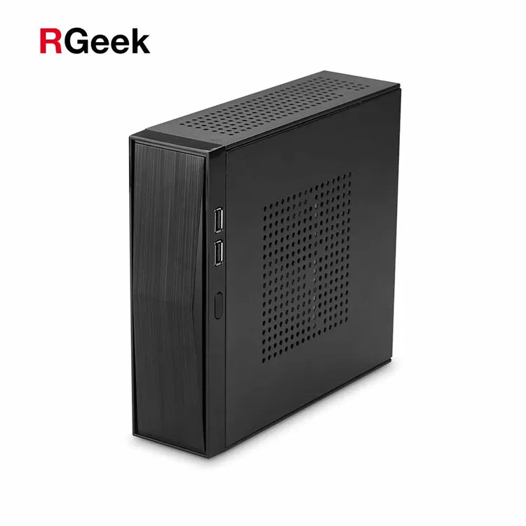 RGeek 2019 פופולרי באיכות גבוהה אוניברסלי אלומיניום מיני itx מארז מחשב