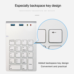 Personalizado de alta calidad USB teclado numérico del teclado numérico con CE FCC ROHS - Product Image 4