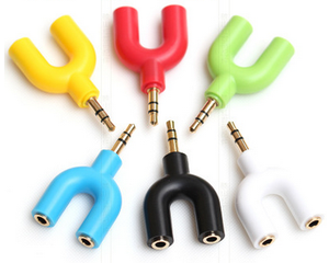 Cheapest <strong>Audio</strong> <strong>Splitter</strong> <strong>1</strong> <strong>Input</strong> 2 <strong>Output</strong> <strong>Audio</strong> <strong>Splitter</strong> 3.5mm Headphone Jack <strong>Splitter</strong> <strong>Audio</strong> Adapter Cable
