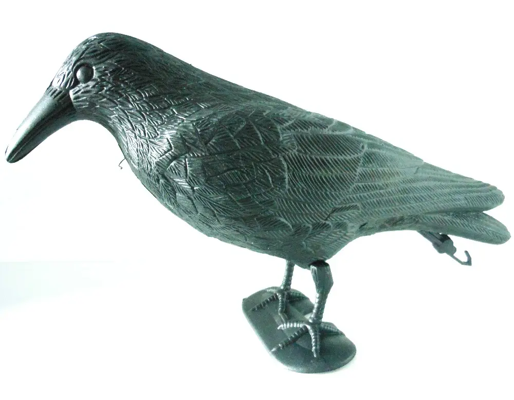 Personnalisé accessoires De Jardinage en plastique PE pies leurre pour la chasse #1214 neige pigeon leurres pour la chasse