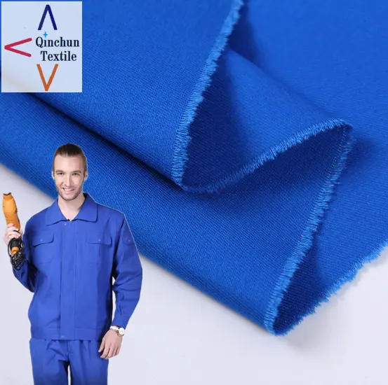 Tessuto filato 100% del trapano del poliestere per l'uniforme