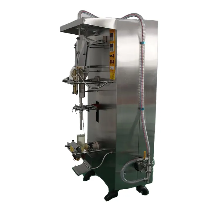 Máquina de envasado de agua, máquina de llenado totalmente automática de bolsas de mineral líquido