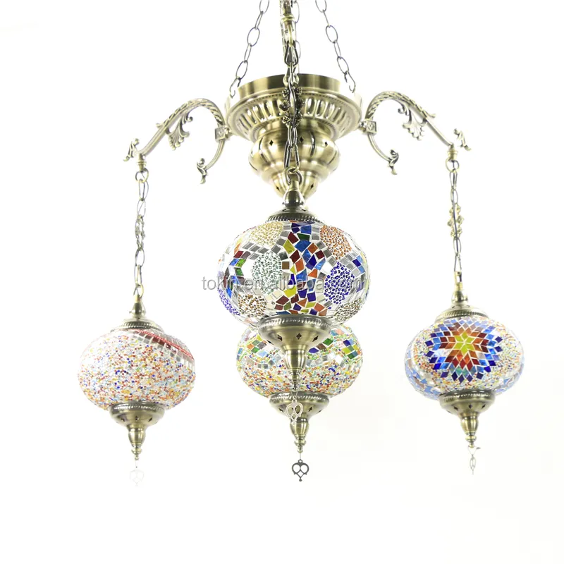 Mosaic Art Turkish turkish lamps Chandelier CL4L02