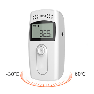 Elitech RC-4 <strong>Temperature</strong> <strong>Data</strong> <strong>Logger</strong> with <strong>External</strong> Temp <strong>Sensor</strong> Thermocouple Thermometer Audio Alarm - Product Image 2