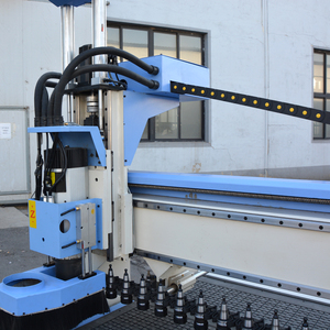 Máquina enrutadora CNC 1325 husillo para máquina de fabricación de puertas ATC lineal con 16 piezas de portaherramientas ISO30 - Product Image 6