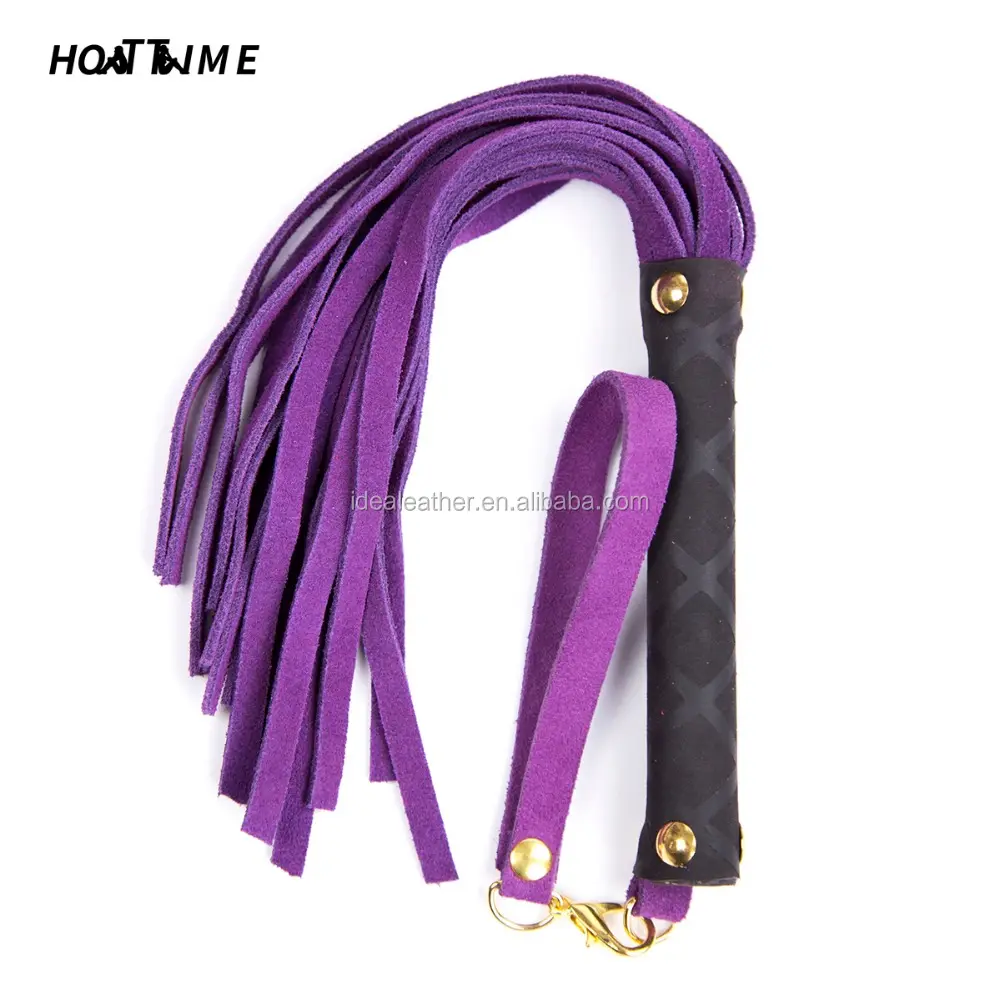 In Pelle scamosciata Pelle Bovina In Pelle Floggers Del Sesso Maschile In Pelle Bondage bdsm frusta Del Sesso Sexy Fruste Maschio Bondage giocattoli Bdsm Spanking Floggers