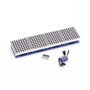 Prezzo di fabbrica MAX7219 A Matrice di punti Modulo Microcontrollore Modulo di 4 in 1 Display Luce Rossa per arduino - Product Image 2