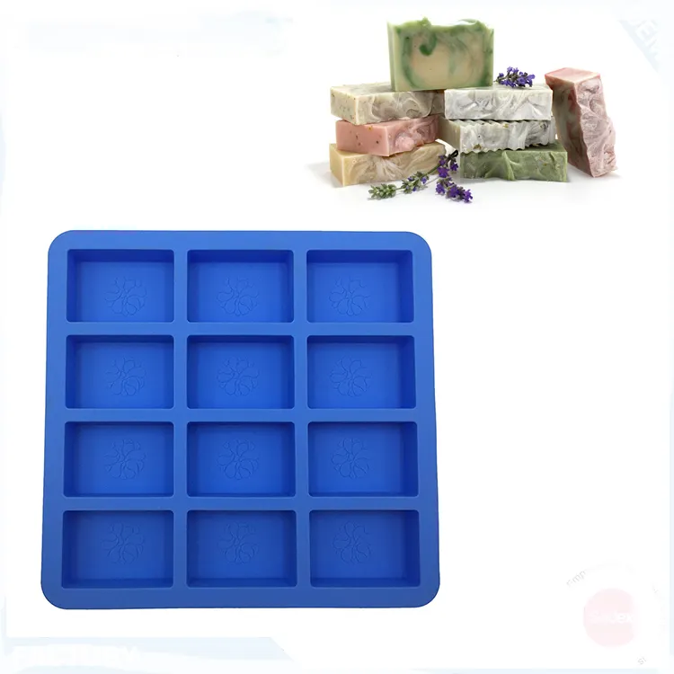 Soap Molds Wholesale Custom Cheap Silicone Square Moulds Cake Tools Woman's Bag Silicone Soap Plaster Candle Pantone Color 435g