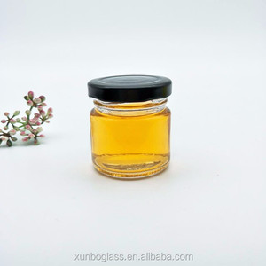 蜂蜜用ミニラウンド50 mlジャムジャーガラス瓶 - Product Image 4