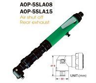 APLUS GLS-LB15C5B, 3/8 "SQ.DR. Açı hava anahtarı, tork kontrolü, 1.2 ~ 2.4 NM ,1450 RPM - Product Image 6