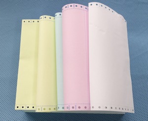 Customized 241x280mm <strong>9.5</strong>&quot;<strong>x11</strong>&quot; <strong>Continuous</strong> Forms Carbonless NCR <strong>Paper</strong> Blue Image 2PLY 3PLY Carbonless <strong>Paper</strong> Forms - Product Image 3