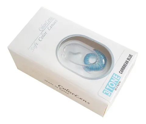 Hohe qualität offset druck verpackung box für kontaktlinsen