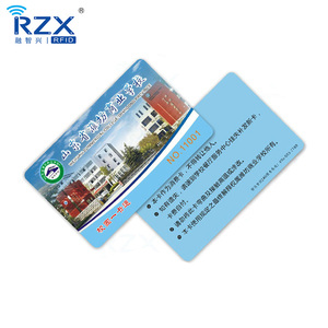 更便宜的<span class=keywords><strong>CR80</strong></span>彩色印刷塑料米发经典EV1 1 1K RFID学生照片身份证