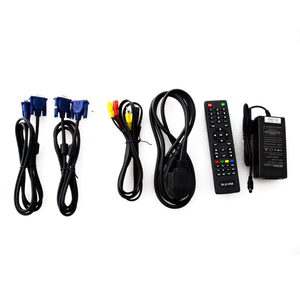 Monitor de computadora de escritorio LCD VGA HD de 13 pulgadas con pantalla cuadrada de 12V CC - Product Image 6