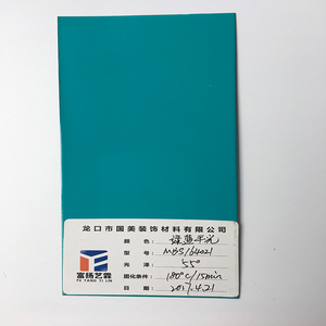 金属アクセサリー用フラットグロスグリーンブルー粉体塗装 - Product Image 3