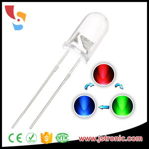 3mm 5mm 2ピンRGB LEDダイオード点滅が素早くまたは遅く点滅 - Product Image 4