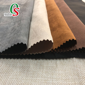 100% Polyester Tổng Hợp Chải Vải Da Lộn Cho Giày Mũ Sofa Bọc - Product Image 5