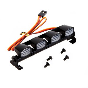 <span class=keywords><strong>RC</strong></span> 1:10 1:8 אלומיניום גג 4 לבן <span class=keywords><strong>LED</strong></span> מהבהב אור בר <span class=keywords><strong>RC</strong></span> רכב סורק - Product Image 1