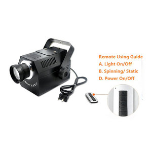 แบบไดนามิกกลางแจ้ง30W Led Gobo โลโก้โปรเจคเตอร์ Light ด้วยรีโมท - Product Image 2
