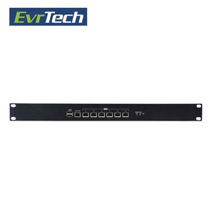 Chasis de servidor Rackmount 1U con 6 puertos LAN, compatible con función de derivación de 2 grupos para Firewall/Router - Product Image 2