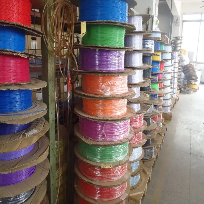 Carrete de oficina y suministros de la Escuela de filamento plástico hecho de Material de PVC de plástico vinculante bobina espiral