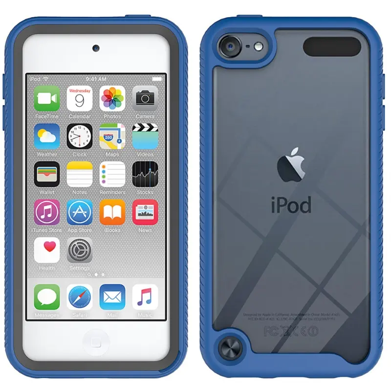 Coque rigide de protection pour iPod touch 5, 6 et 7, étui résistant aux chocs en TPU