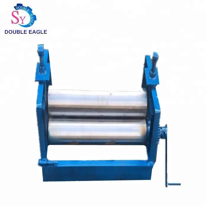 Elektrische en handmatige roller plaatbuigmachine/metalen plaat en slip roll forming machine