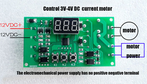 Timer programmabile Interruttore A Tempo Relè Kampa YYB-1 12 v Controllo Del Motore Retromarcia Bordo di Driver - Product Image 4