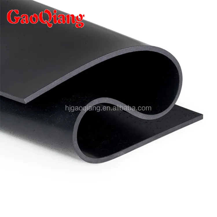 Finest price factory directly supply 3mm 5mm Vulcanized CR neoprene rubber sheet elastic rubber sheet