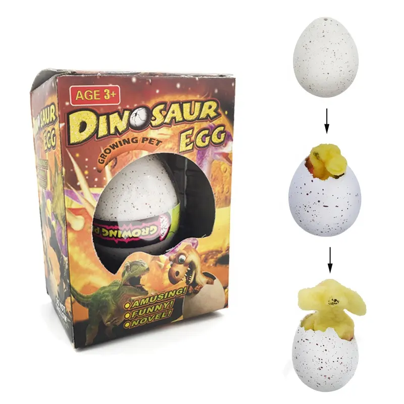 Sıcak satış nokta sihirli su büyüyen kuluçka dinozor yumurtası oyuncaklar
