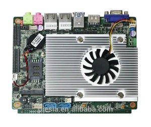 Placa-mãe do computador com processador placa-mãe com 2*lan/2*usb2.0