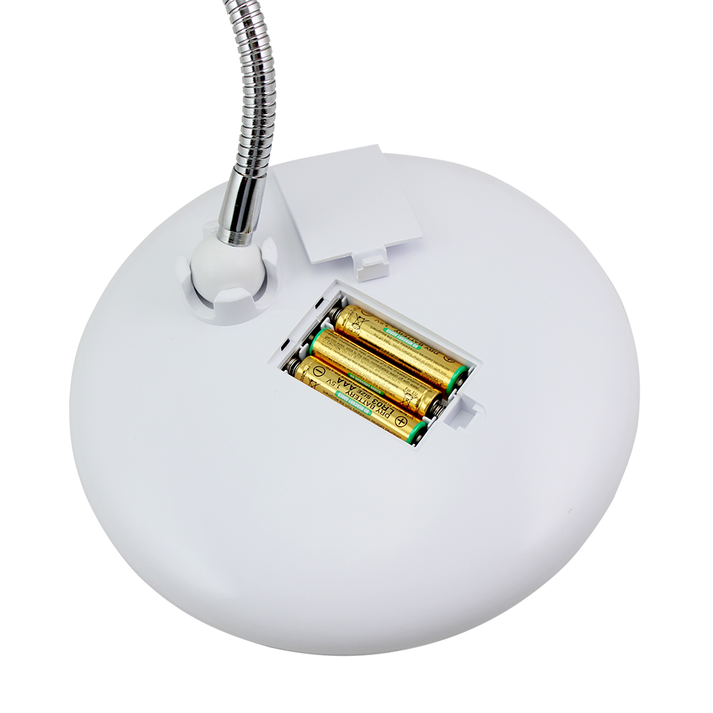 10X放大镜，带鹅颈带灯化妆镜，带吸盘 - Product Image 6
