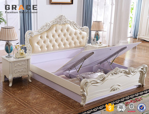 Z901 European Style Wooden <strong>Box</strong> <strong>Bed</strong> Design with Storage - Product Image 2