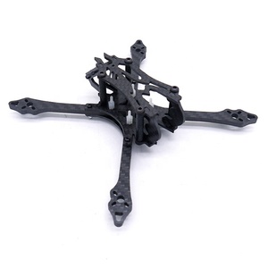 Mini HF150 150mm 150 3 inch Khung Sợi Carbon 4mm cánh tay Hỗ Trợ <span class=keywords><strong>3045</strong></span> Cánh Quạt Mini Flytower Cho FPV RC Racing Quadcopter Bay Không Người Lái - Product Image 3