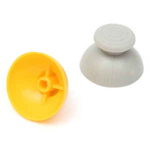 Großhandel Einsatz analoge Daumenknochen-Griffe Joystick-Kappe Stick-Kappe für Gamecube NGC GC-<span class=keywords><strong>Controller</strong></span> linke + rechte Daumenknochen