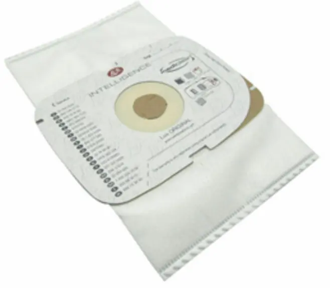 Bolsa de filtro de polvo sintético de tela no tejida, bolsa de polvo para aspiradora para el hogar, para Electrolux White Lux 510