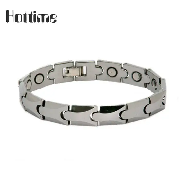 Mode Brillant Médicale Polie Tungstène Bracelet Pour Unisexe